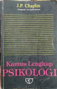 Image of Kamus Lengkap Psikologi