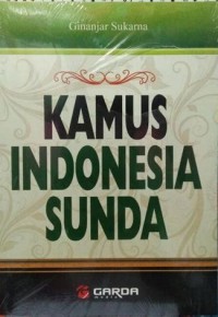 Image of Kamus Indonesia - Sunda