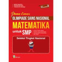 Seri Kinomatika [3]= Pena Emas Olimpiade Sains Nasional Matematika: untuk SMP