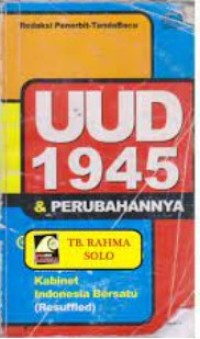 UUD 1945 dan Perubahannya