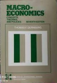 Macro-Economics: Concepts, Theories, and Policies