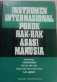 Instrumen Internasional Pokok Hak-hak Asasi Manusia