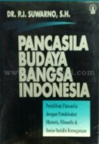 Pancasila Budaya Bangsa Indonesia: Penelitian Pancasila dengan Pendekatan Historis, Filosofis dan Sosio-Yuridis Kenegaraan