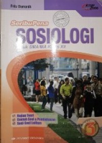 Seribupena Sosiologi 3: untuk SMA/MA kls. XII