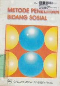 Metode Penelitian Bidang Sosial