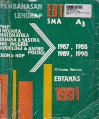 Pembahasan Lengkap Ebtanas SMA th. 1991