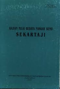 Image of Kajian Nilai Budaya Naskah Kuno Sekartaji
