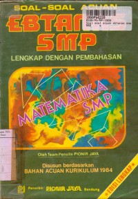 Soal-soal Acuan Ebtanas SMP Lengkap dengan Pembahasan Matematika