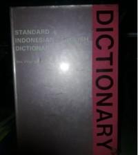 Image of Standard Indonesian - English Dictionary