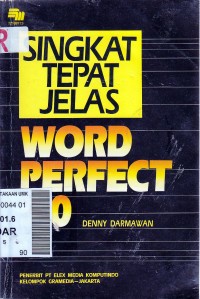 Singkat Tepat Jelas Wordperfect 5.0