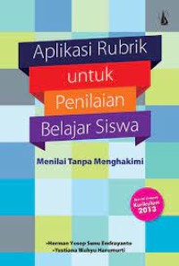 Aplikasi Rubrik untuk Penilaian Belajar Siswa