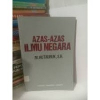 Azas-azas Ilmu Negara