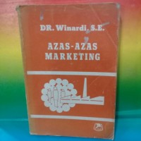 Azas-azas Marketing