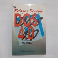 Belajar Sendiri DOS 4.0