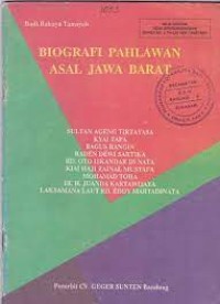 Biografi Pahlawan Asal Jawa Barat