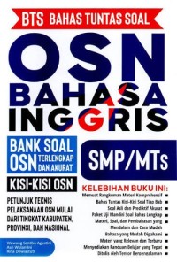 Image of BTS Bahas Tuntas Soal OSN Bahasa Inggris SMP/MTs