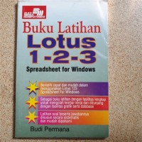 Buku Latihan Lotus 123 Spreadsheet for Windows