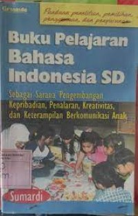 Image of Buku Pelajaran Bahasa Indonesia SD
