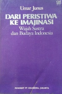 Dari Peristiwa Ke Imajinasi : Wajah Sastra dan Budaya Indonesia [Kumpulan Karangan]
