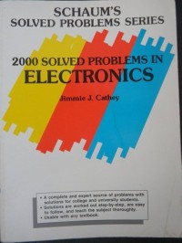 Schum's Solved Problems Series: Electronics