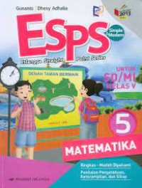 ESPS : Matematika untuk SD/MI Kelas V