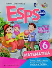 ESPS : Matematika untuk SD/MI Kelas VI