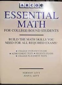 Essential Math: for Colege-Bound Students