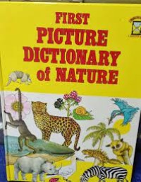 First Picture Dictionary of Nature