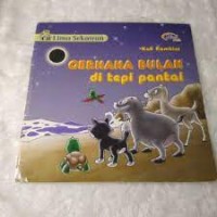 Gerhana Bulan di Tepi Pantai