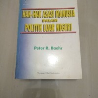 Hak Asasi Manusia dalam Politik Luar Negeri