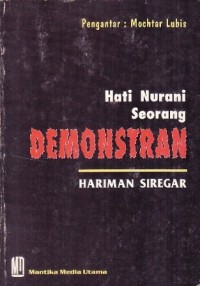 Hati Nurani Seorang Demonstran