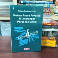 Hukum Acara Perdata di lingkungan Peradilan Umum