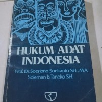 Hukum Adat Indonesia