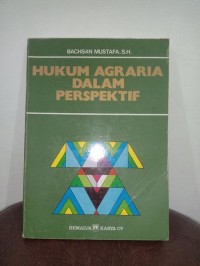 Hukum Agraria dalam Perspektif