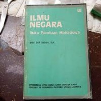 Ilmu Negara: Buku Panduan Mahasiswa