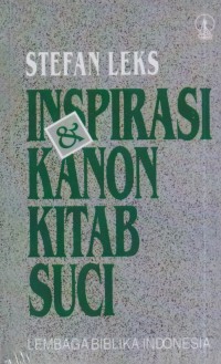 Inspirasi dan Kanon Kitab Suci