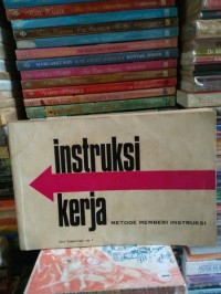 Instruksi Kerja: Metode Memberi Instruksi=Unterweisung im Betrieb
