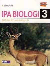 IPA Biologi [Jilid 3]: Untuk SMP & MTs Kls. IX