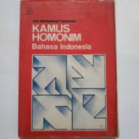 Kamus Homonim : Bahasa Indonesia