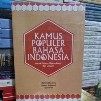 Kamus Populer Bahasa Indonesia untuk Pelajar