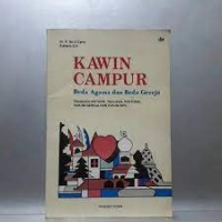 Kawin Campur : Beda Agama dan Beda Gereja