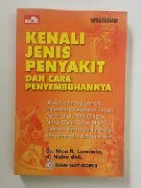 kenali Jenis Penyakit dan Cara Penyembuhannya