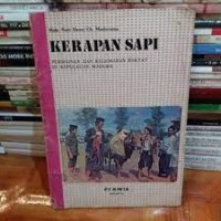 Kerapan Sapi : Permainan dan Kegemaran Rakyat di Kepulauan Madura