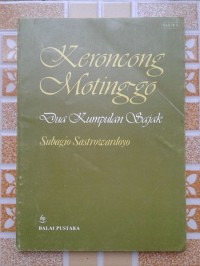 Keroncong Motinggo: Dua Kumpulan Sajak