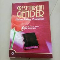 Kesetaraan Gender dalam Bidang Pendidikan