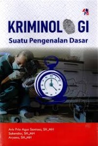 Kriminologi: Suatu Pengenalan Dasar
