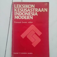 Leksikon Kesusastraan Indonesia Modern