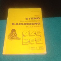 Mahir Steno Bahasa Inggris Sistem Karundeng Melalui Module
