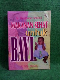 Makanan Sehat untuk Bayi