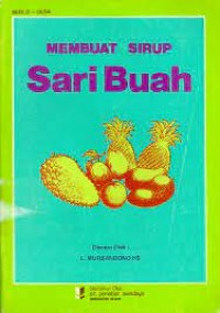 Membuat Sirup Sari Buah